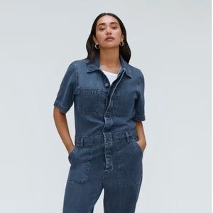 Everlane The Supersoft Jean Coverall | Size 4
